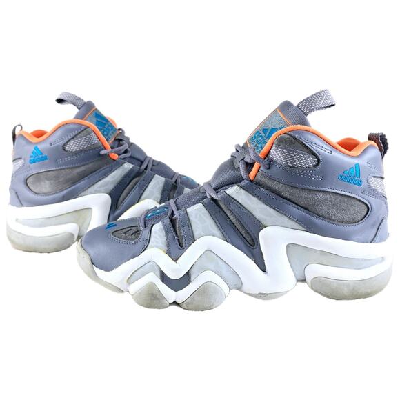 Adidas Top Ten Kobe Crazy 8 Grey/Orange/Blue/White Men’s Size 11 main image 15